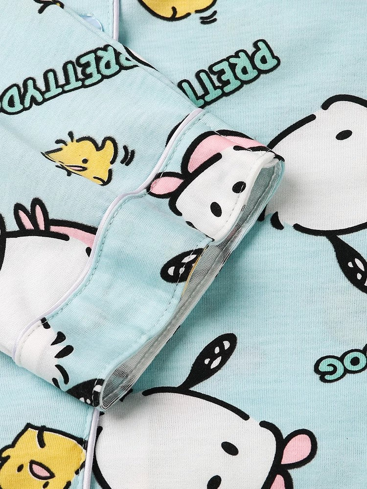 Pochacco Long Top Set Pajama Pants Sleeve �C