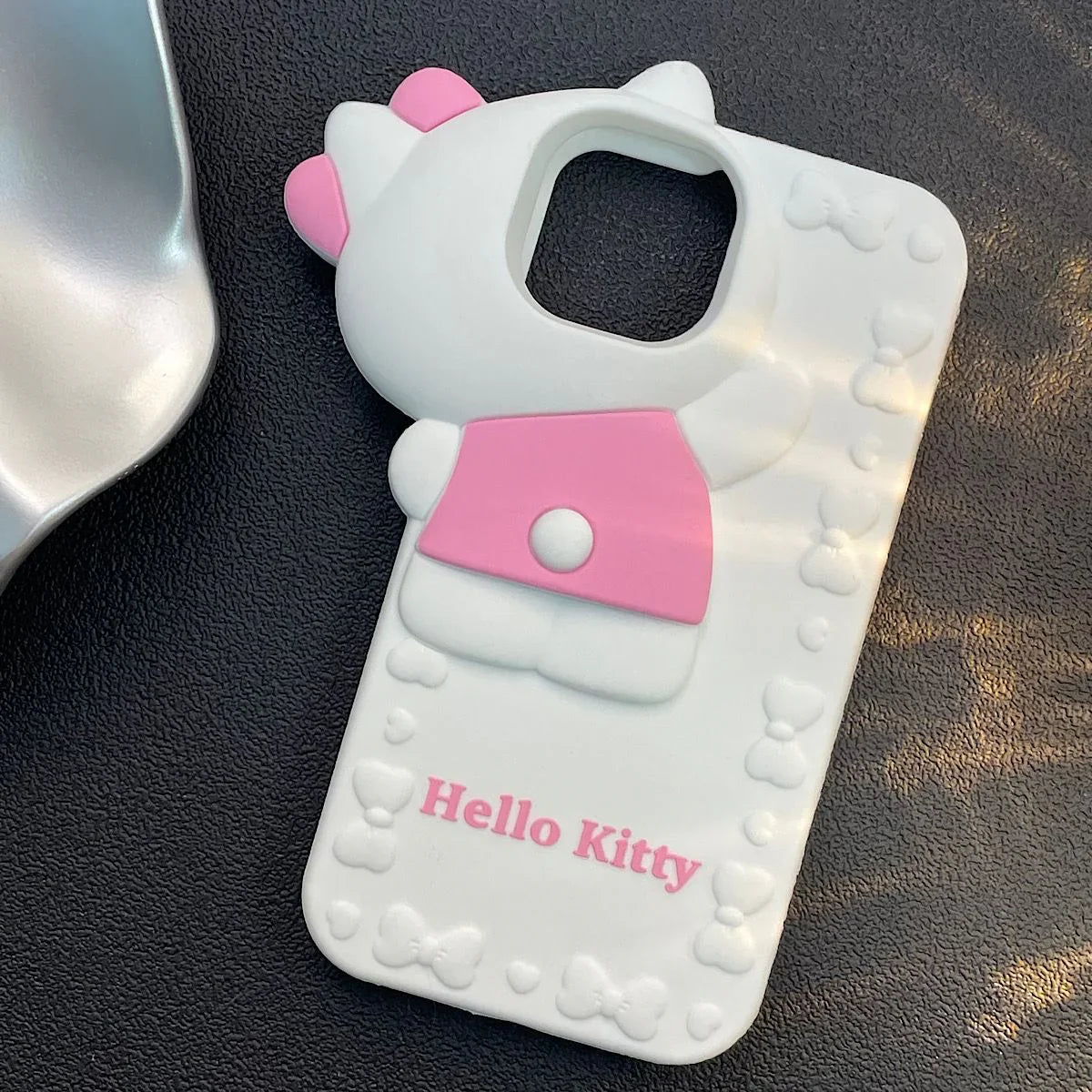 Kitty Hide-and-Seek Paradise Silicone Phone Case