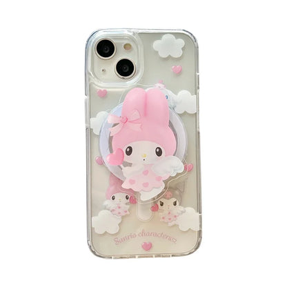 Cartoon Angelic Series iPhone Case with Grip