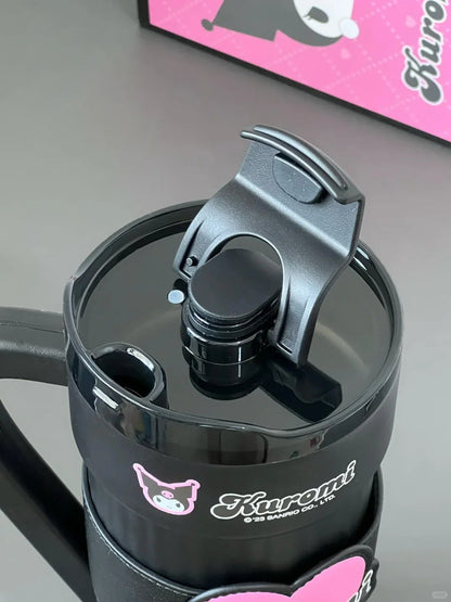 Kawaii Kitty Heart Stainless Steel Bottle