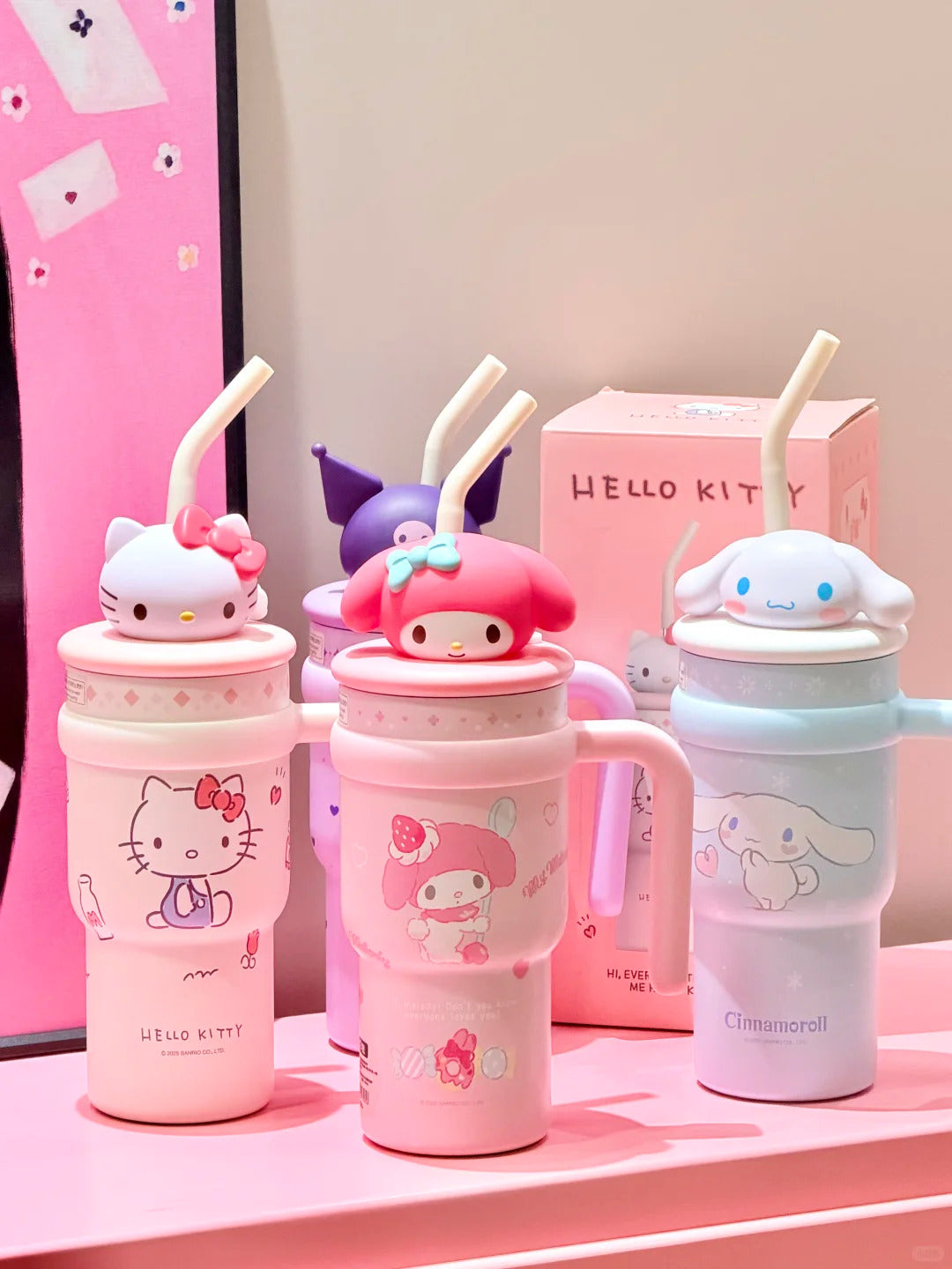 Tumbler Cup 700ml Stainless Handle Steel Insulated Lid with