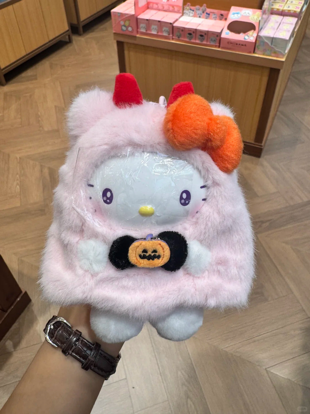 blind themed Ghostie Doll Vinyl Plush Halloween box