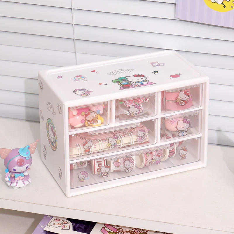 Kitty Desktop Storage Box