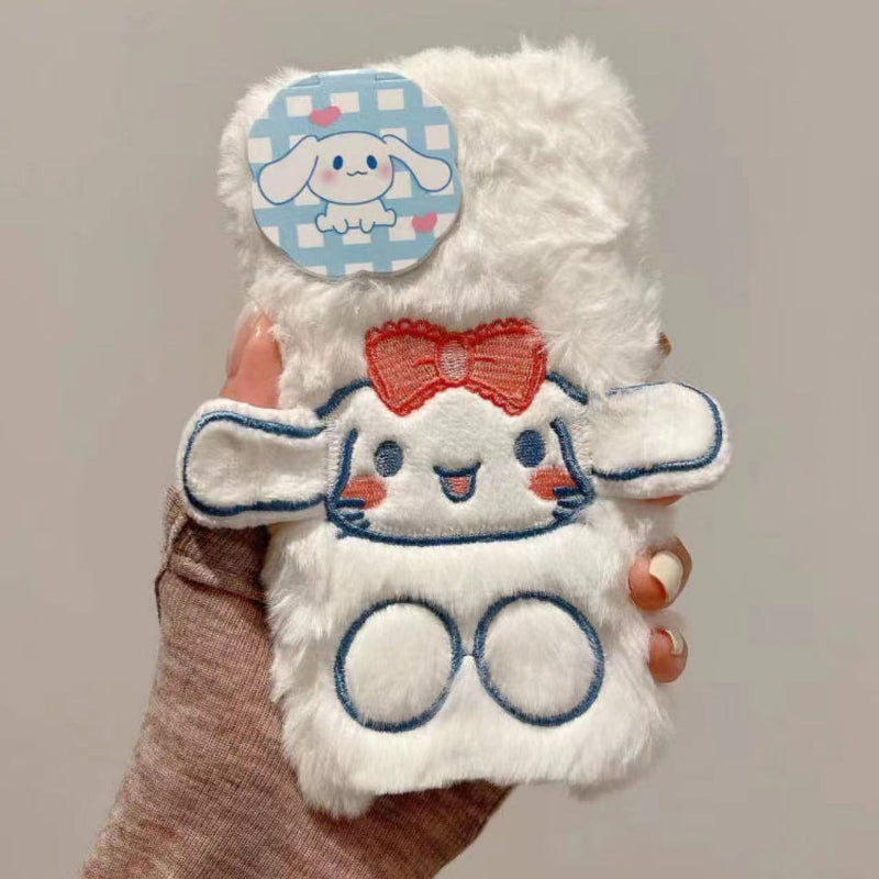 Étui de téléphone en peluche avec miroir Cinna KI248