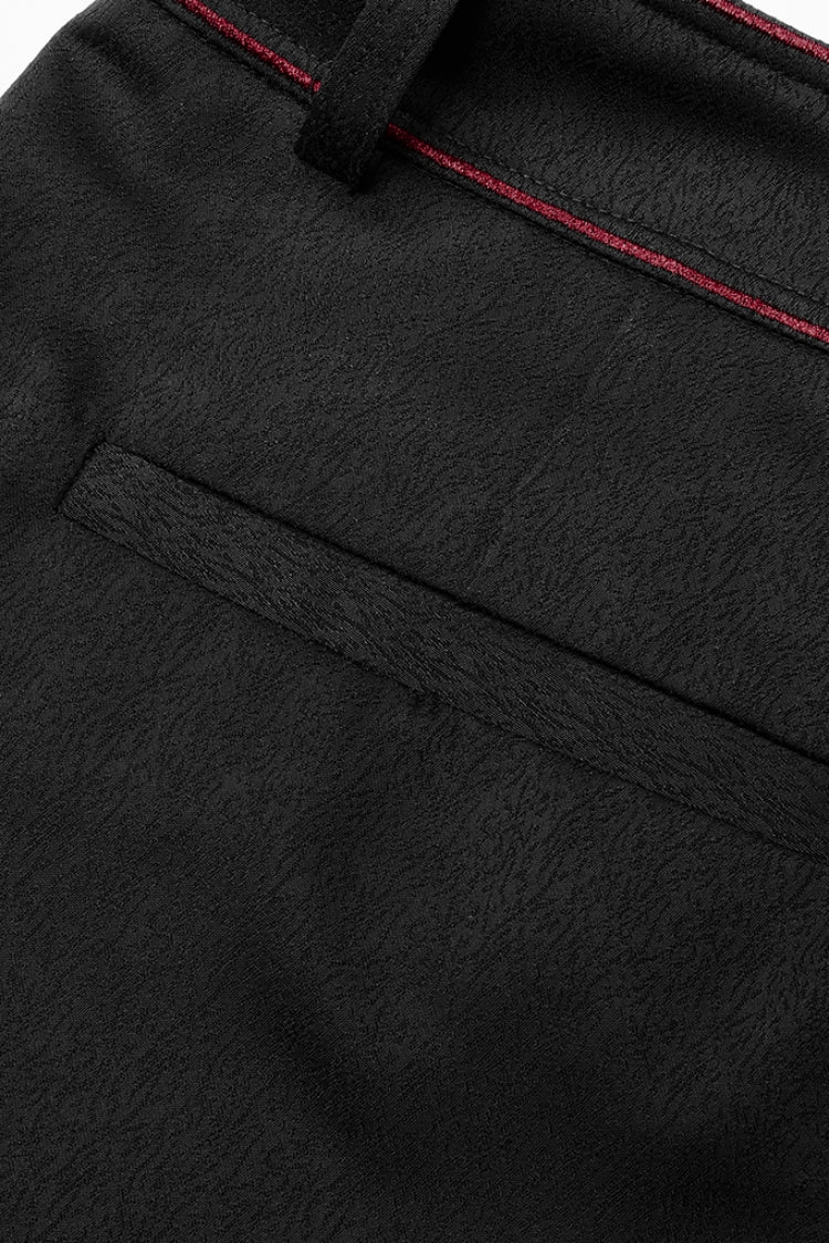Men's Gothic Pants with Bat Pocket Decoration in 2 Colors