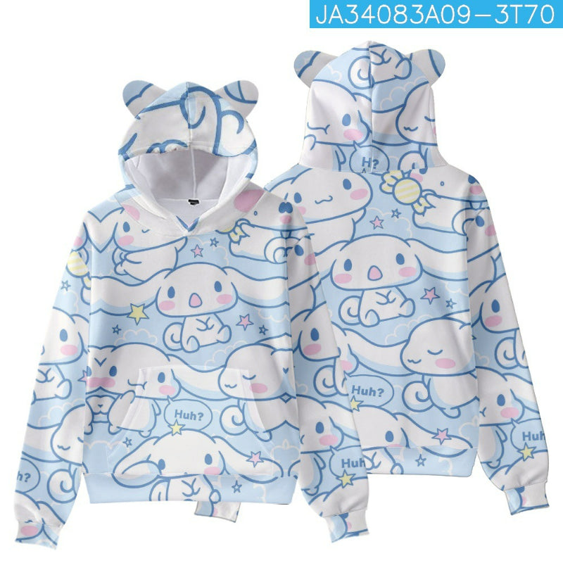 Pull à capuche pour enfants Kawaii Cinna KI599