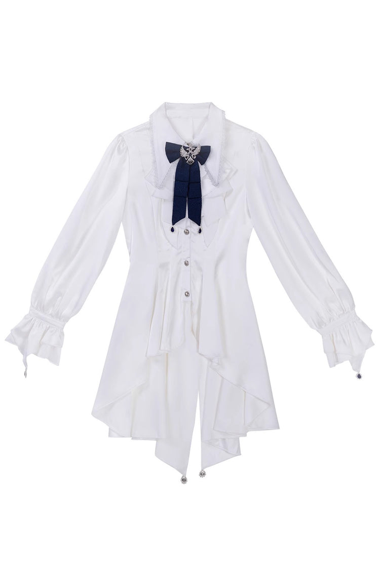 Irregular Long-Sleeved Prince Ouji Lolita Overcoat - Chris Son of Evil
