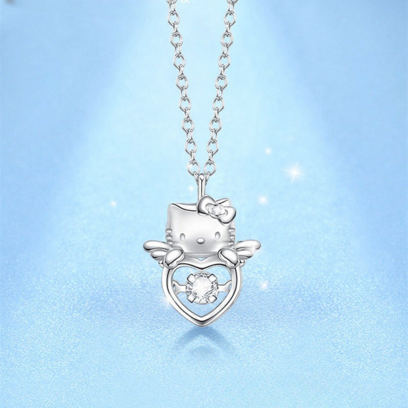 Collier Chaton Coeur KI284