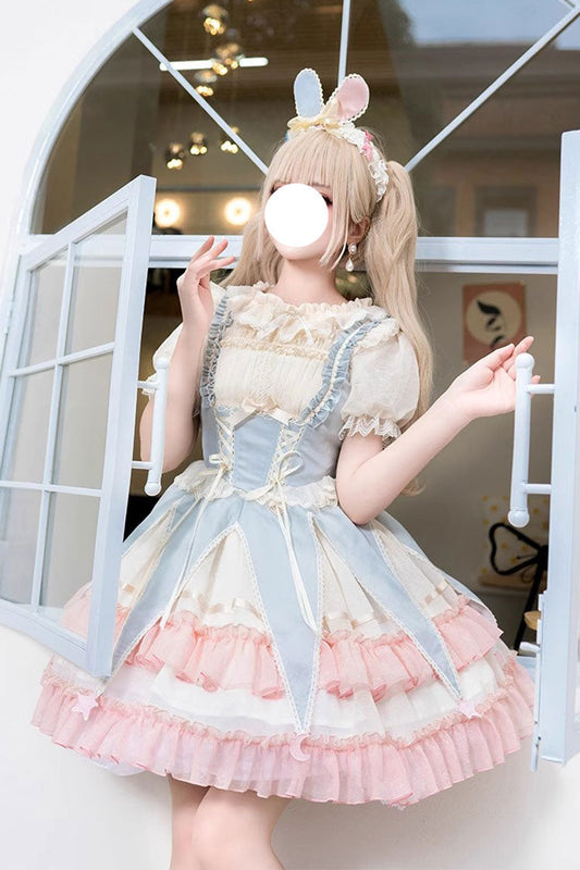 Sweet Princess Lolita Jsk Dress with Ballet Circus Hanayome in 2 Colors