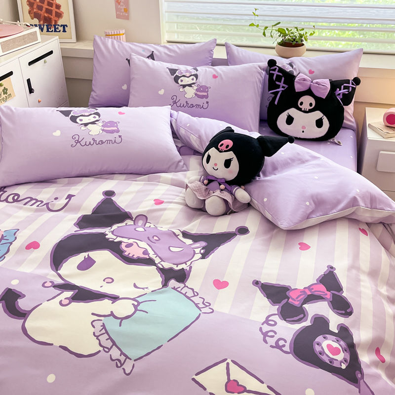 Kawaii Kitty with Milk Bedding Sheet Set KI539