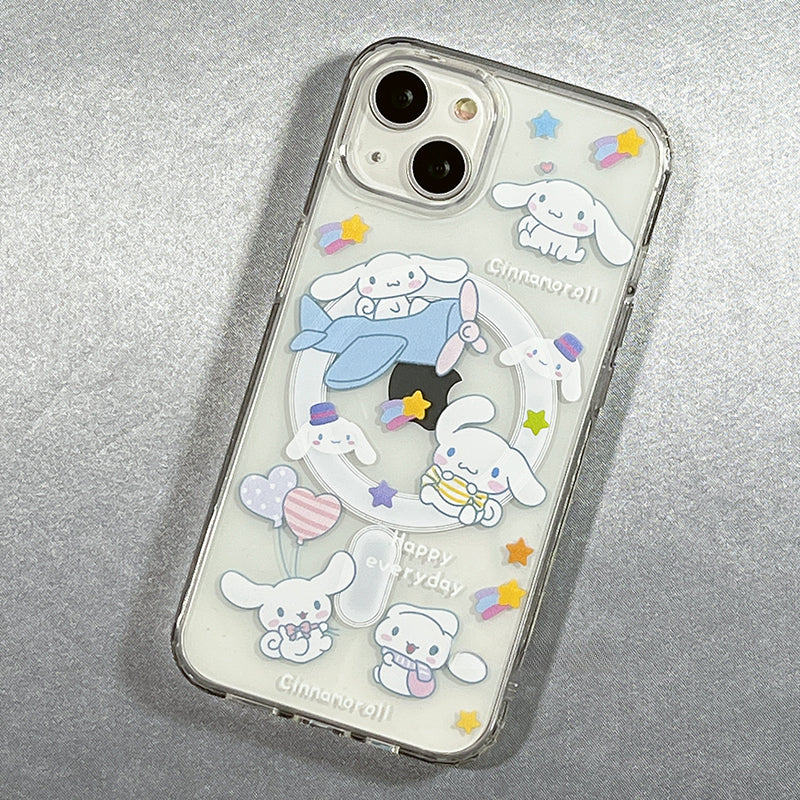 Coque iPhone avec support en forme de dessin animé mignon SK281