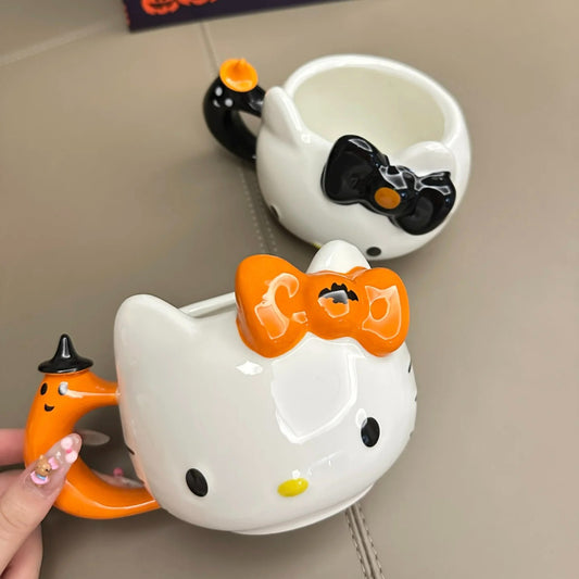 Tasse en céramique Chaton d'Halloween - Lovesickdoe