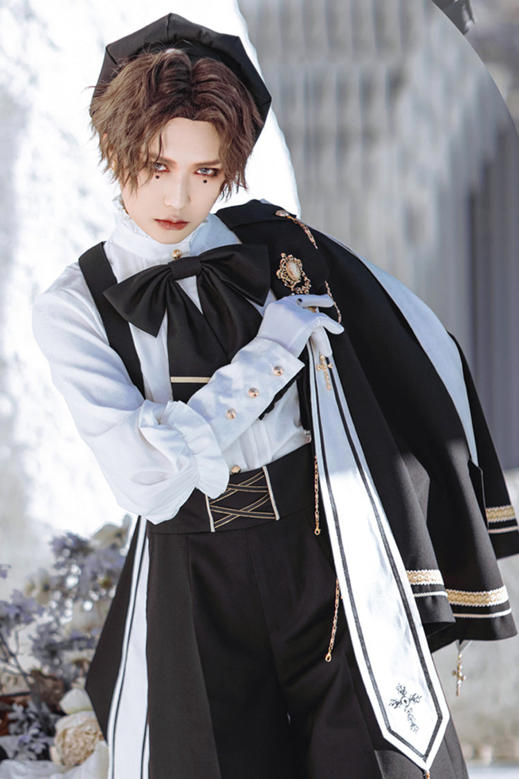 Ouji Fashion Lolita Full Set with Handsome Prince Choir Design