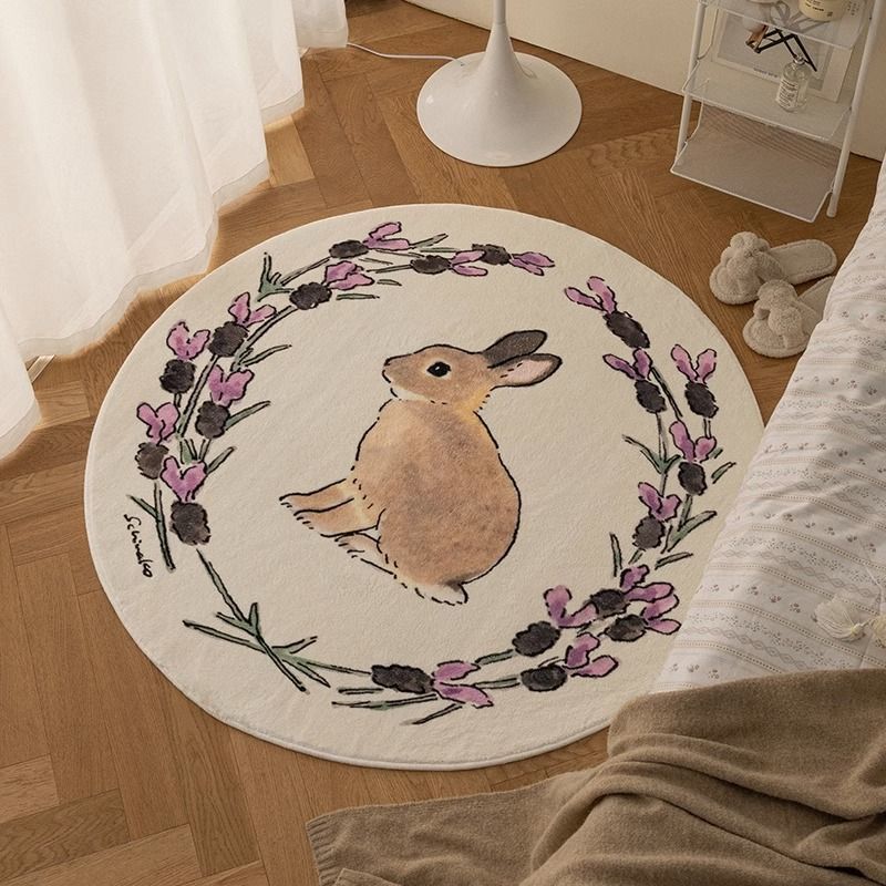 Cartoon Living Room Rabbit Carpet - Lovesickdoe