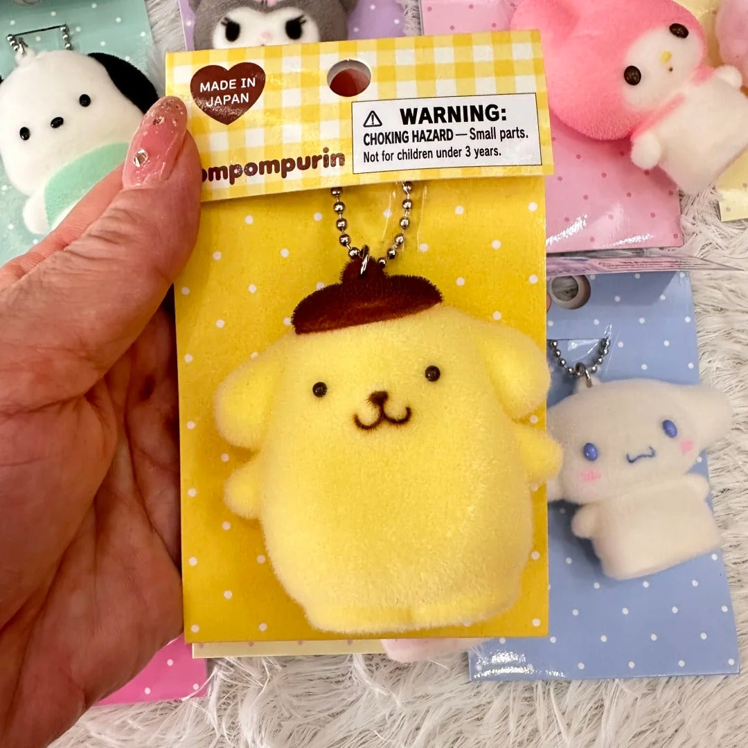 Porte-clés squishy en forme de mascotte de dessin animé