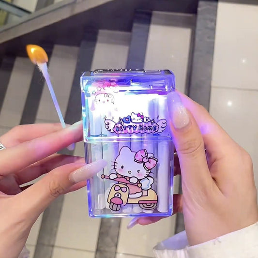 Briquet transparent de dessin animé KI260