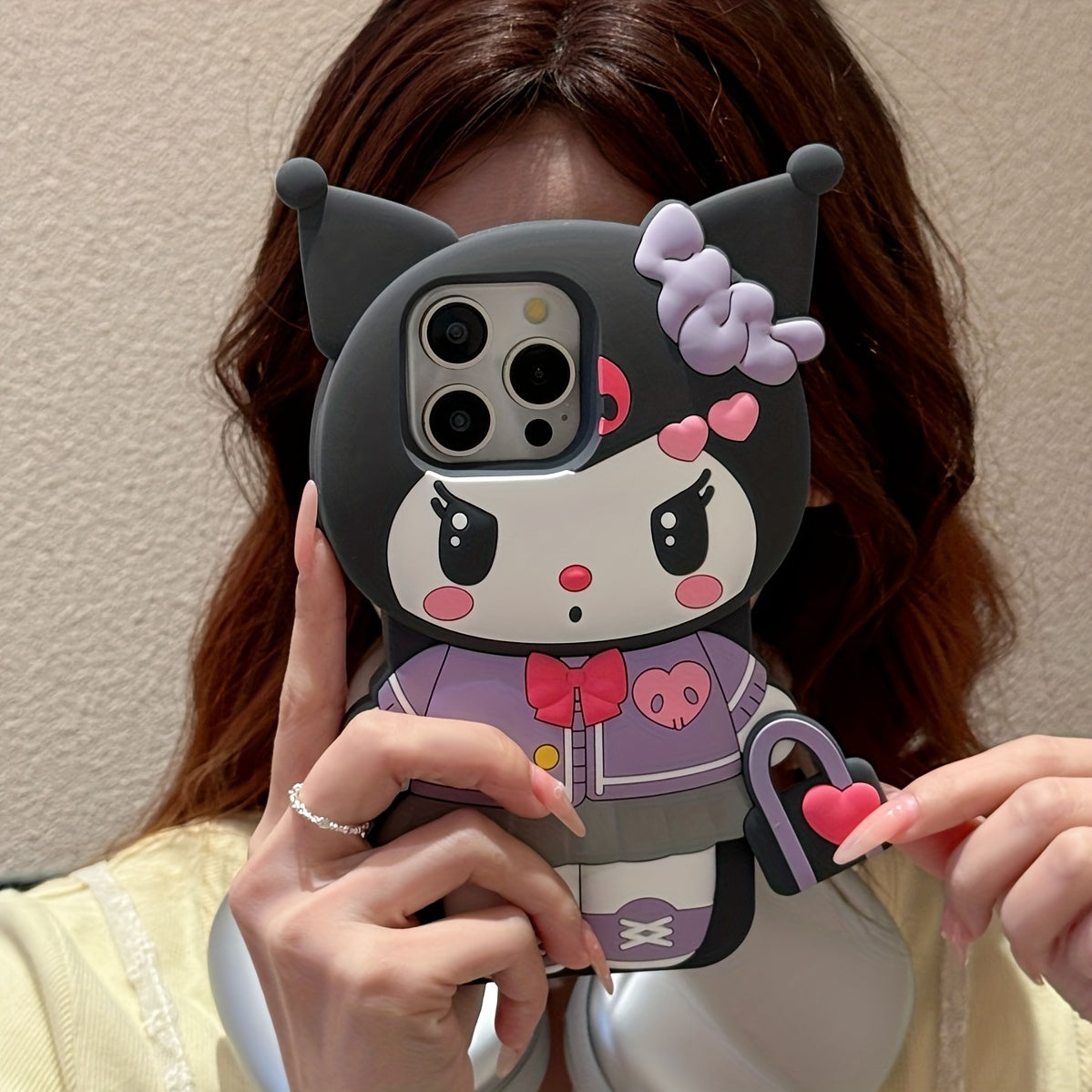 Cartoon Handbag Kuro Phone Case