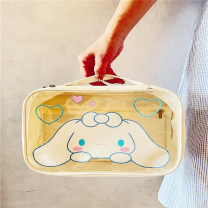 White Cinna Waterproof Travel Bag