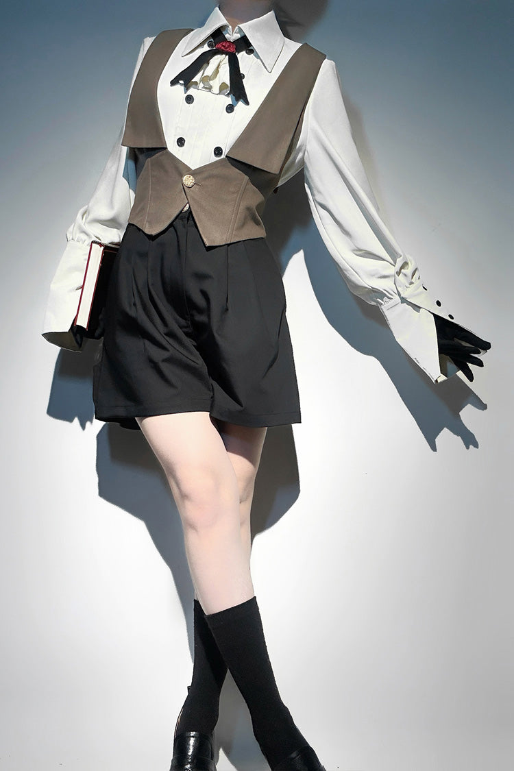 Chocolate Handsome Ouji Vest - Little Detective