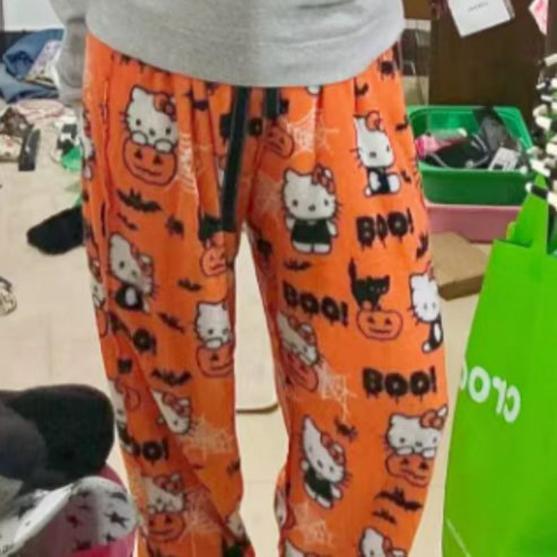 Pantalon de pyjama pour chat d'Halloween