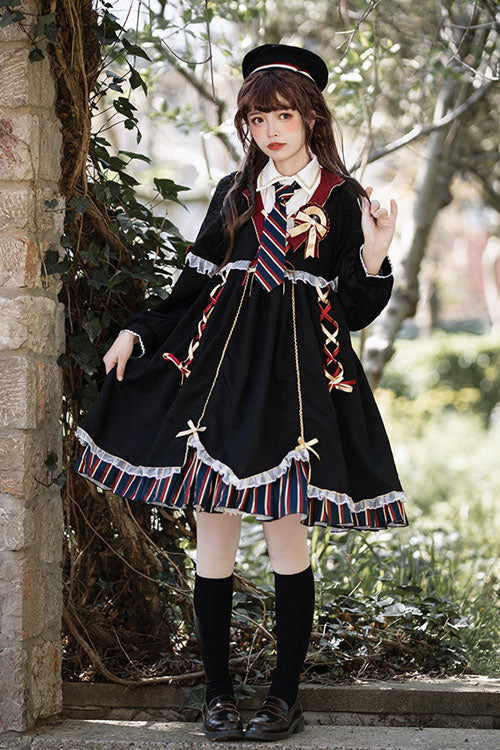 Witchcraft Academy Alchemy Long-Sleeve Gothic Jumper Dress - 4 Colors