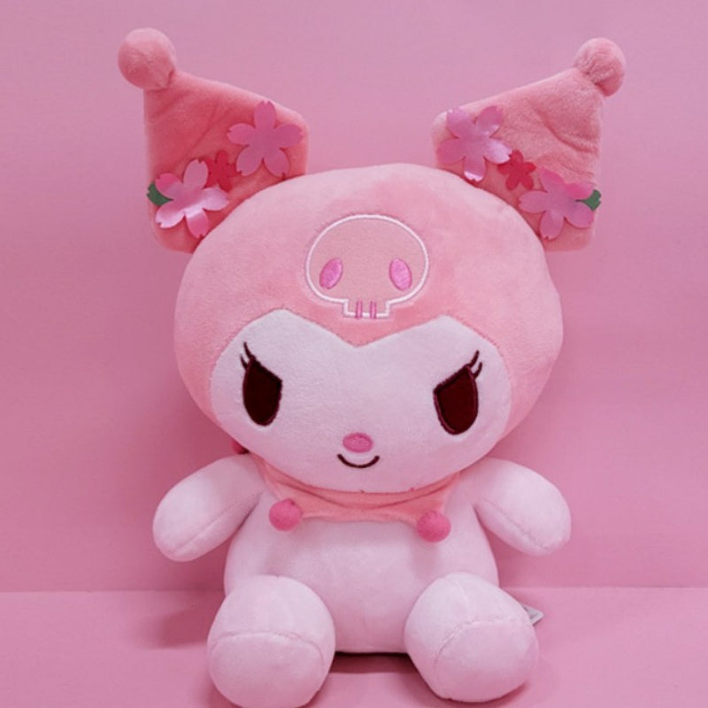 Poupée en peluche cerise rose - Lovesickdoe