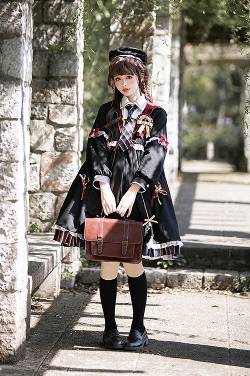 Witchcraft Academy Alchemy Long-Sleeve Gothic Jumper Dress - 4 Colors