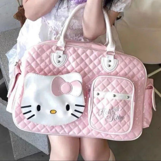 Sac messager de voyage grande capacité Sweet Kitty KI666