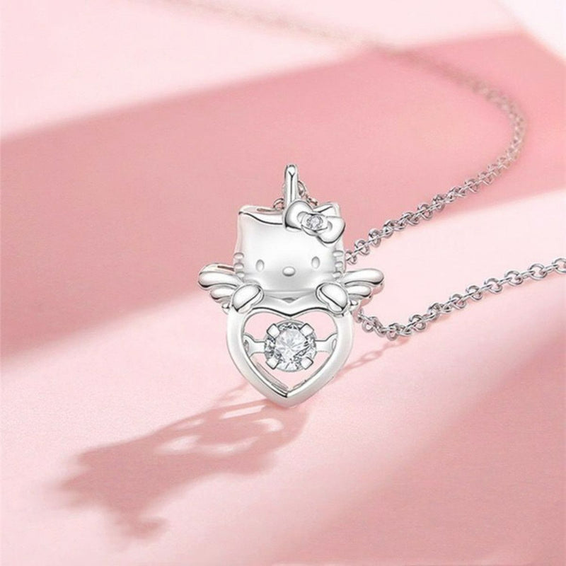 Collier Chaton Coeur KI284