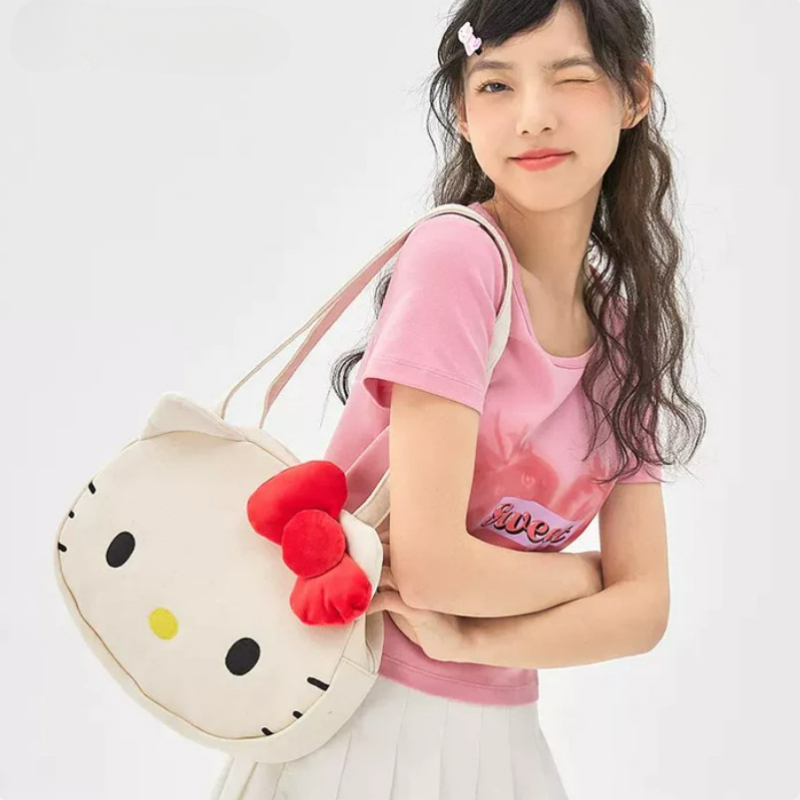 Sac à bandoulière en peluche avec personnage - Lovesickdoe