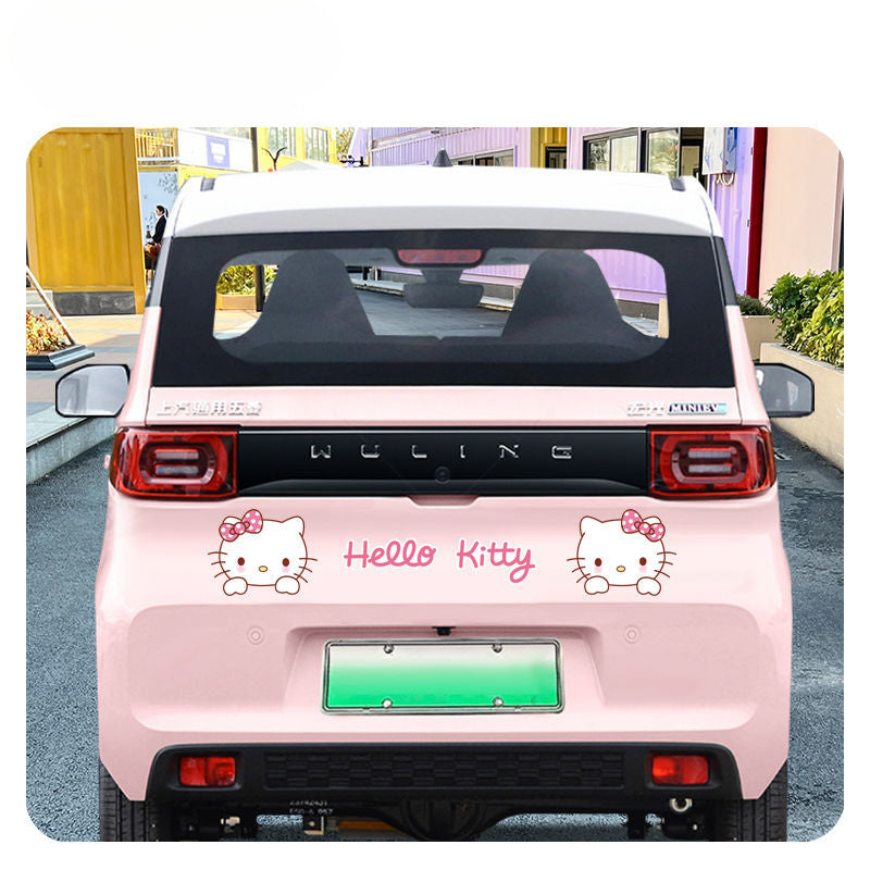 Cartoon Kitty Car Stickers KI404