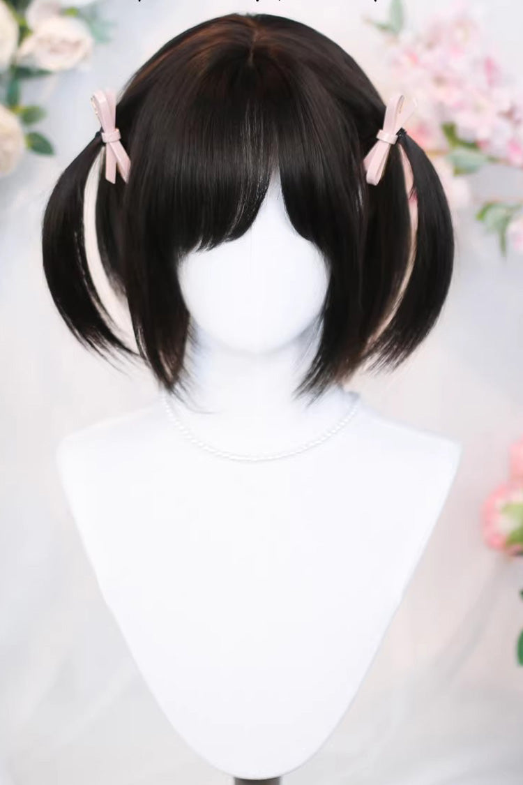 Doll-Like Bun Ponytail Lolita Wig