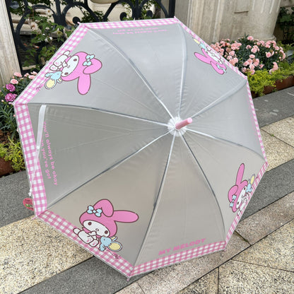 Cartoon Melo Transparent Matt Regenschirm KI555