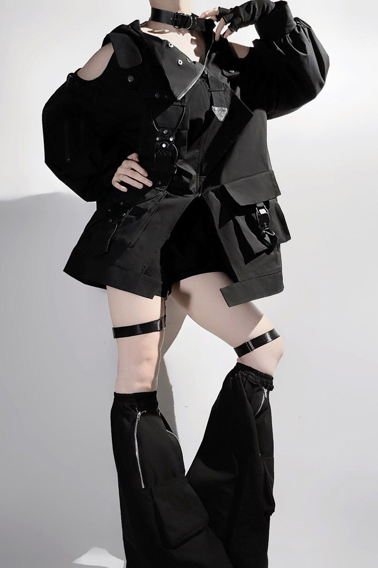 Techwear Hooded Ouji Gothic Set