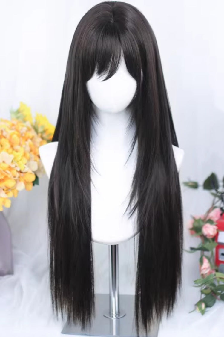 Special Bangs Long Straight Lolita Wig