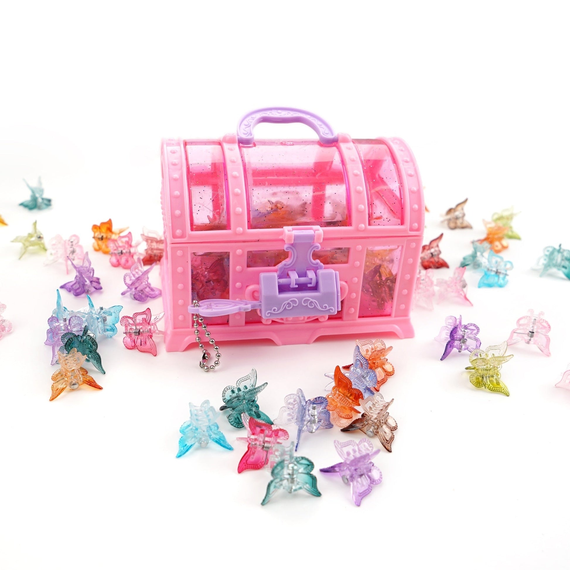 90s Princess Butterfly Clips (50 pieces) - 90s, hair accessories, hair accessory, hair clip, hair clips Kawaii Babe
