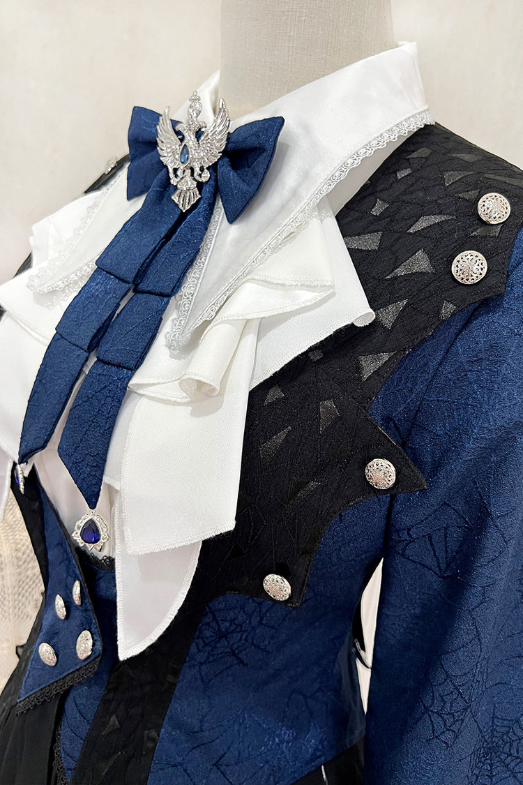 Irregular Long-Sleeved Prince Ouji Lolita Overcoat - Chris Son of Evil