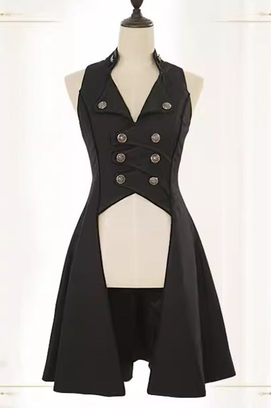 Moonlit Night Prince Vest with Lace Elegance