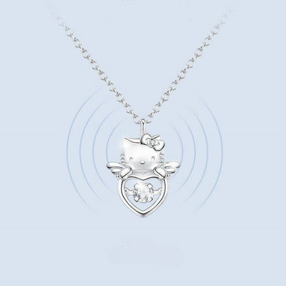 Collier Chaton Coeur KI284