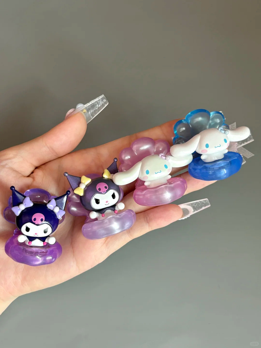 Figure Up Lighting Bean Shell Series with Blind Mini Sanrio Bag