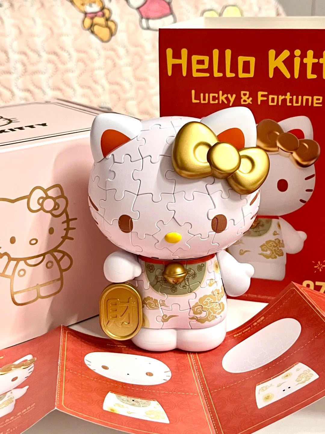 Kitty 50. Jubiläum 3D-Puzzle-Spielzeug