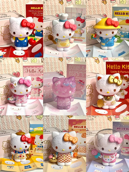 Kitty 50. Jubiläum 3D-Puzzle-Spielzeug