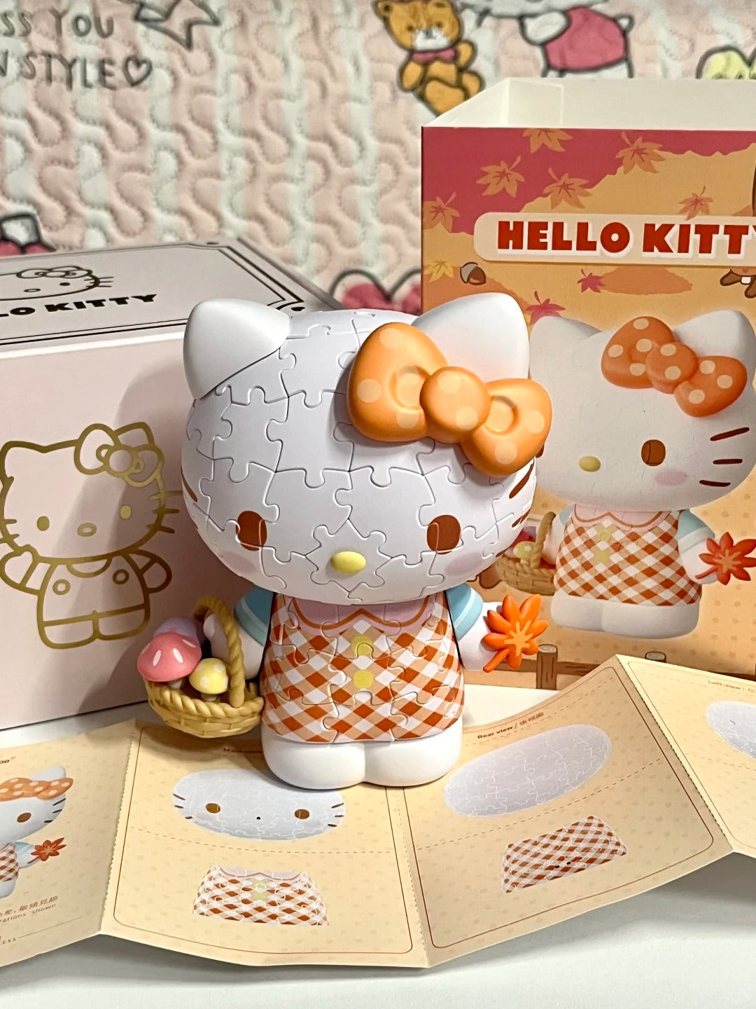 Kitty 50. Jubiläum 3D-Puzzle-Spielzeug