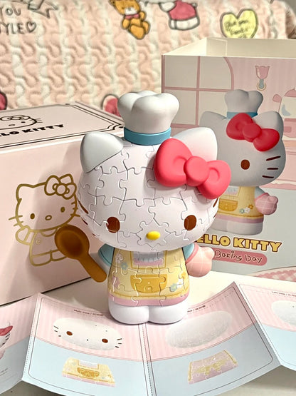 Kitty 50. Jubiläum 3D-Puzzle-Spielzeug