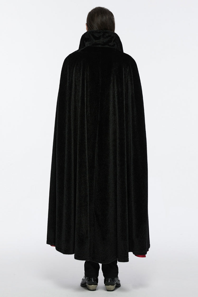 Crimson & Noir Men's Strap Bat Gothic Cape Cloak