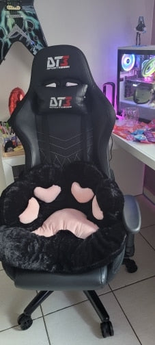 Seat Paw Print Cushion