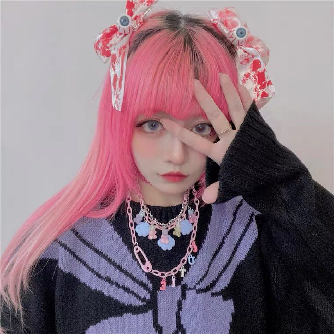Moon Decora Candy Necklace