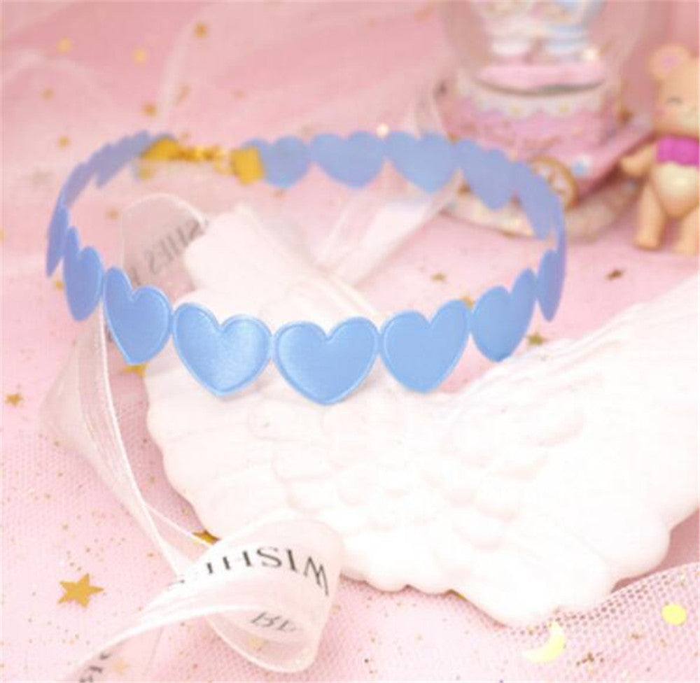 Choker Valentine Pastel