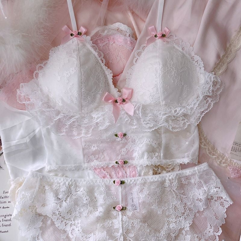 Nymphette Top Rosebud Crop