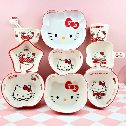 Kawaii Kitty Geschirrset